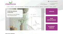 Desktop Screenshot of ponteck.com.pl
