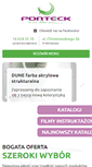 Mobile Screenshot of ponteck.com.pl
